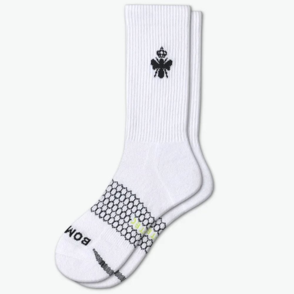 NWT bombas ankle sock in white - Large